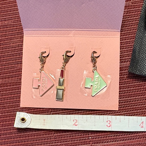 Prada Pink and Green Charms - Picture 2 of 8